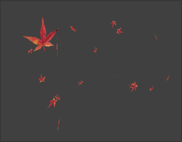 Falling Leaves Effect