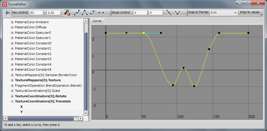 Editable Curve Image