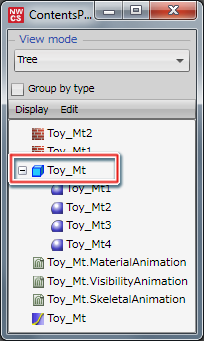 Material Color Animation Contents