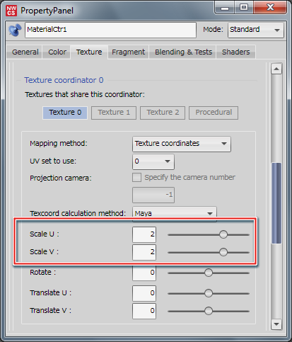 Sample texture image