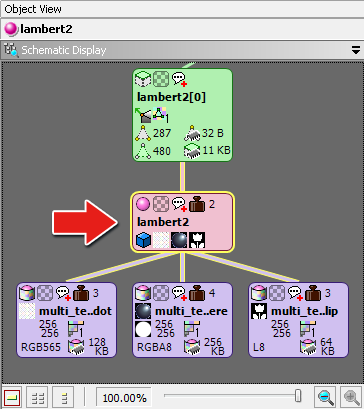 Preparing to use scene for material