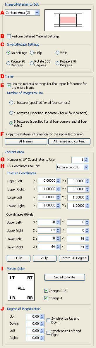 Window Pane Information